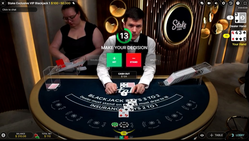 Live Blackjack Spelen