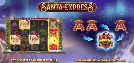 Bonussen Bij Santa Express Slot