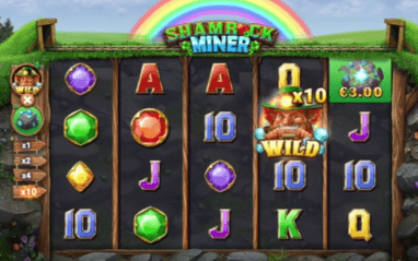 Shamrock Miner Wild Spins