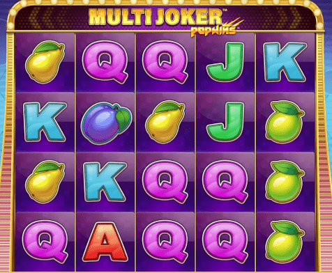 Symbolen Van Multi Joker Popwins Gokkast Min