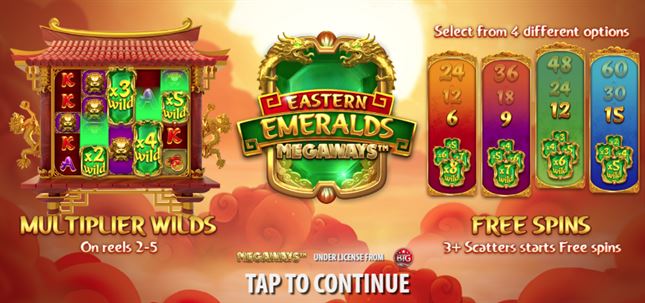 Spelen Op Eastern Emeralds Megaways Slot